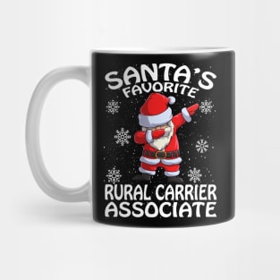 Santas Favorite Rural Carrier Associate Christmas Mug